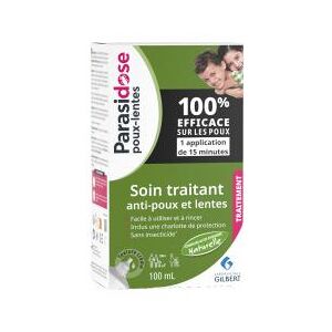 Parasidose Poux-Lentes Soin Traitant 100 ml - Flacon Applicateur 100 ml