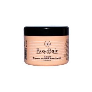 RoseBaie Masque Cheveux Bouclés x Huile d'Avocat 500 ml - Pot 500 ml