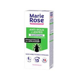 Marie Rose Shampoing Anti Poux et Lentes 125 ml - Flacon 125 ml