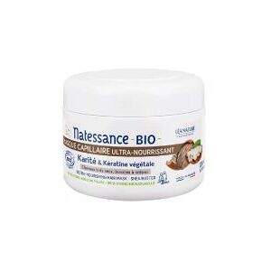 Natessance Masque Capillaire Ultra-Nourrissant Karite & Keratine Vegetale Bio 200 ml - Pot 200 ml