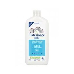 Natessance Shampoing Extra Doux Coco Bio et Keratine Vegetale 500 ml - Flacon 500 ml
