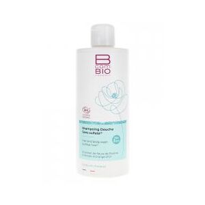 BcomBIO Shampoing Douche Sans Sulfate Bio 500 ml - Flacon 500 ml
