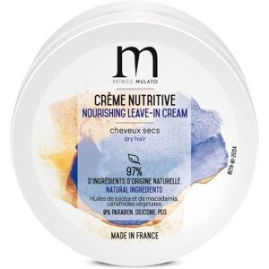 Creme Nutritive sans Rincage Cheveux Secs Mulato 50 Ml