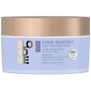 Masque Neutralisant Cool Blondes Blond Me Schwarzkopf 200 Ml