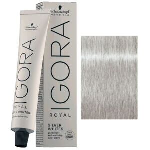 Tube Coloration Igora Royal Silver Whites Schwarzkopf 60 Ml - Publicité