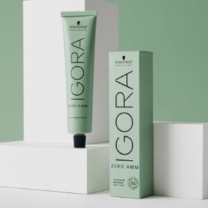 Tube Coloration Igora Zéro Amm Schwarzkopf 60 Ml - Publicité