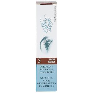 Coloration Cils et Sourcils Star Look Marron 15 Ml