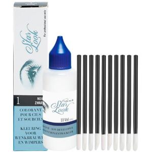 Kit Coloration Cils et Sourcils Star Look Noir