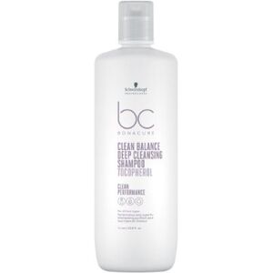 Shampoing Deep Cleansing Bc Clean Balance Schwarzkopf 1 L - Publicité