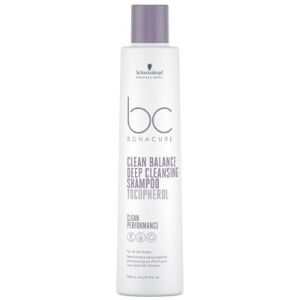 Shampoing Deep Cleansing Bc Clean Balance Schwarzkopf 250 Ml