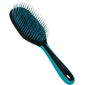 Brosse Demelante Bicolore Turquoise Nylon Jacques Seban