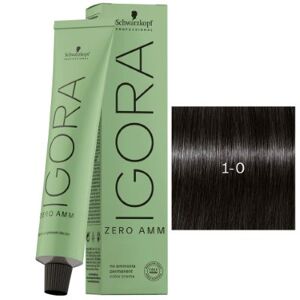 Schwarzkopf Tube Coloration Igora Zéro Amm Schwarzkopf 60 Ml