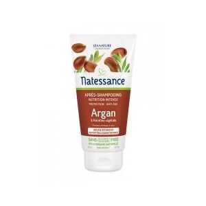 Natessance Après-Shampooing Nutrition - Argan & Kératine Végétale - Tube 150 ml