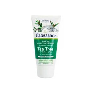 Natessance Masque Avant-Shampooing - Tea Tree & Kératine Végétale - Tube-applicateur 150 ml