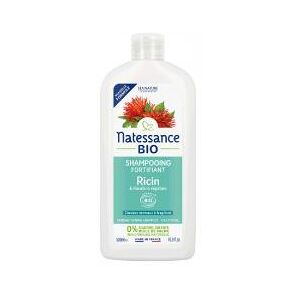 Natessance Shampooing Fortifiant Ricin & Kératine Bio 500 ml - Flacon 500 ml - Publicité