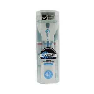 Licetec V-Comb Tolife Technologies Peigne Aspirateur Anti Poux V-Comb Supra - Boîte 1 peigne