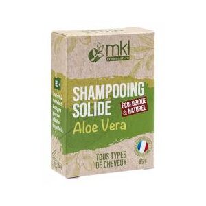 Mkl Green Nature Shamp Solide Tous Types de Cheveux 65Grs – Aloe Vera - Boîte 65 g