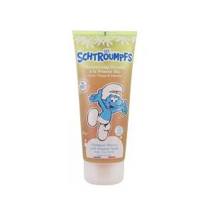 Le Comptoir du Bain Shampoing Douche Schtroumpf Pomme Bio 200 ml - Tube 200 ml - Publicité