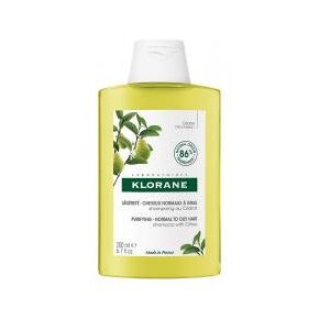 Klorane Cédrat - Shampooing Légèreté Cheveux Mixtes à Gras 200 ml - Flacon 200 ml - Publicité