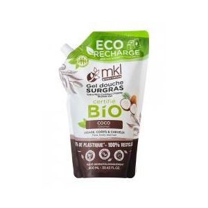 MKL Green Nature Gel Douche Surgras Coco Bio Eco-Recharge 900 ml - Doypack 900 ml