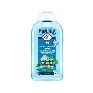 Le Petit Marseillais Shampooing Anti-Pelliculaire Infusion Huiles Essentielles et Menthe Bio - 250 ml - Flacon 250 ml