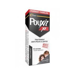 Pouxit XF Lotion Anti-Poux et Lentes 100% Efficace Format Familial 200 ml - Flacon 200 ml