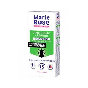 Marie Rose Anti-Poux & Lentes Shampooing Huiles Essentielles 125 ml - Flacon 125 ml