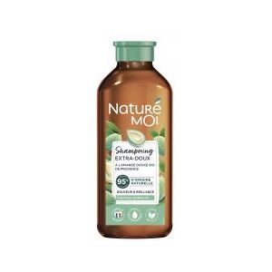 Naturé Moi Shampoing Extra Doux - Sans Sulfate - Amande Douce Bio - Cheveux Normaux - 250 ml - Flacon 250 ml - Publicité