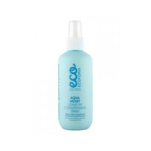 Ecoforia Aqua Moist Spray Après-Shampoing Hydratant Acide Hyaluronique 200 ml - Spray 200 ml