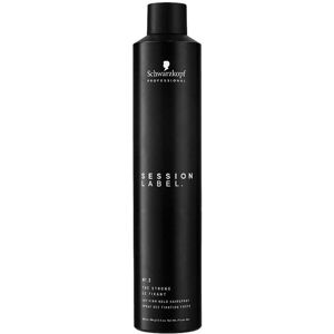 Schwarzkopf Le Fixant Session Label 300ml - Publicité