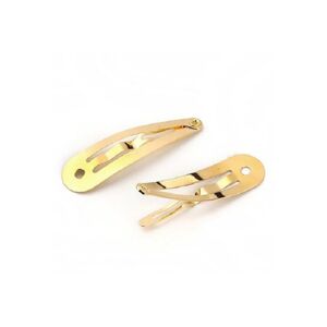 Barrettes Clip Gold (Or) x12