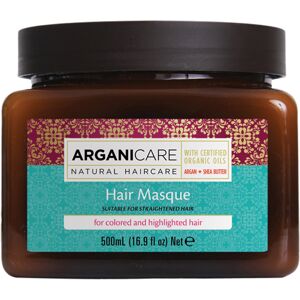 Masque Argan Cheveux Colorés Arganicare 500ml - Publicité