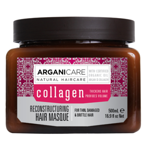 Masque Collagen Arganicare 500ml - Publicité