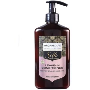 Soin Sans Rincage Proteine de Soie Cheveux Secs Arganicare 400ml