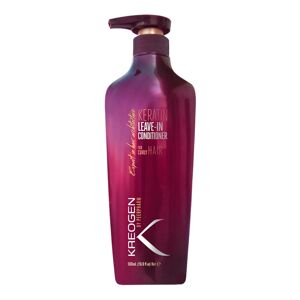 Crème Soin Sans Rinçage a la Kératine Cheveux Bouclés Kreogen 500ml - Publicité
