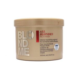 Schwarzkopf Masque Riche Pour Tous Les Blonds BLONDME 500ml