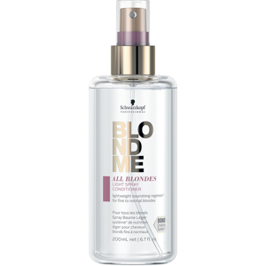 Schwarzkopf Spray Baume Léger Pour Tous Les Blonds BLONDME 200ml - Publicité