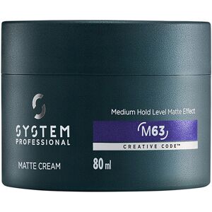 System Man Matte Cream 80ml System Professional - Publicité