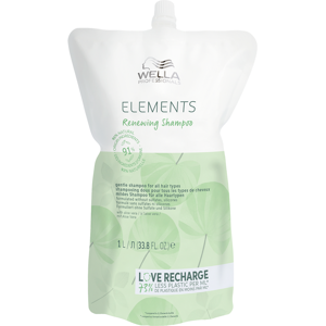 Elements Shampooing Renewing Wella Recharge 1000ml - Publicité