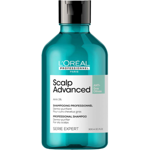 L'oreal Professionnel Shampooing Dermo-Purifiant Anti Gras Scalp Advanced L'Oréal 300ml - Publicité