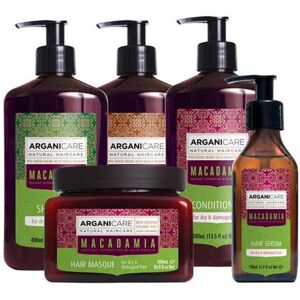 Arganicare Rituel Macadamia Cheveux Secs et Abîmés Arganicare