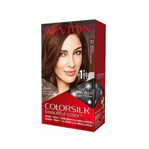 Revlon Mass Market Colorsilk Coloration Permanente 37-Chatain Dore Fonce