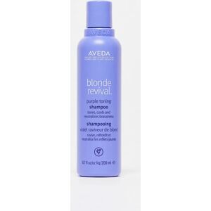 Aveda - Blonde Revival - Shampooing tonifiant aux pigments violets - 200 ml-Pas de couleur Pas de couleur No Size unisex - Publicité