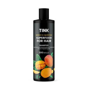 Shampooing pour cheveux abîmés Mango-Liquid Silk Tink 500 ml - Publicité