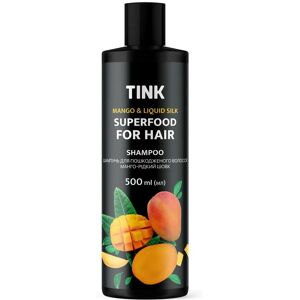 Shampooing pour cheveux abîmés Mango-Liquid Silk Tink 500 ml - Publicité