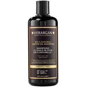 Kerargan - Shampoing à l'Huile de Ricin et à l'Argan - Stimule la Croissance et Réduit les Chutes - Sans sulfates, Parabènes et Silicones - 500 ml - Publicité