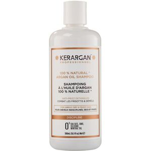 Kerargan - Shampoing à l huile d Argan pour nourrir en profondeur les Boucles - Pour Cheveux Bouclés - Sans sulfate, paraben et silicone - 500 ml - Publicité