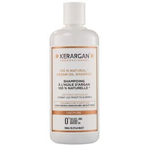 Kerargan - Shampoing à l'huile d'Argan pour nourrir en profondeur les Boucles - Pour Cheveux Bouclés - Sans sulfate, paraben et silicone - 500 ml - Publicité