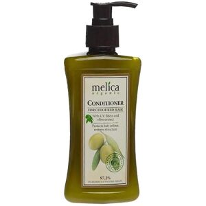 Après-shampooing pour cheveux colorés avec filtres UV et extrait d olive Melica Organic 300 ml - Publicité