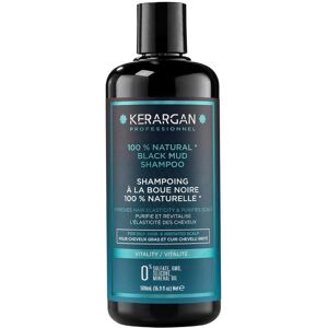 Kerargan - Shampoing à la boue noire de la mer Morte - sans sulfate, paraben & silicone - 500ml - Publicité